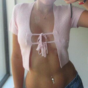 H&M Women's Pink Cardigan